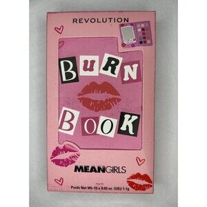 Revolution Beauty Mean Girls Burn Book Eye Shadow/Pressed Powder Make-Up  - New